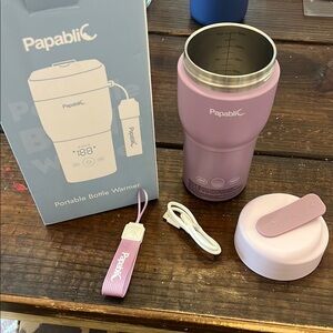 Papablic Portable Bottle Warmer in Purple